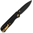 QSP Ferret Linerlock Pocket Knife Blackout - QS170A2 