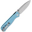 QSP Ferret Linerlock Pocket Knife Stonewash Sky - QS170B1 
