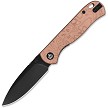 QSP Ferret Linerlock Pocket Knife Black Copper Foil - QS170E2 