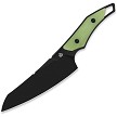 QSP T-Cook Fixed Blade Knife Black Glow - QS172B2 