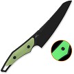 QSP T-Cook Fixed Blade Knife Black Glow - QS172B2 