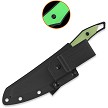 QSP T-Cook Fixed Blade Knife Black Glow - QS172B2 