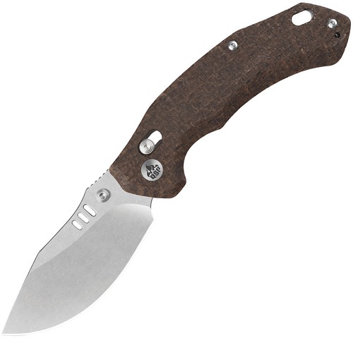 QSP Elk Glyde Lock Pocket Knife Glow Brown - QS173A1 