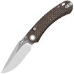 QSP Coyote Button Linerlock Pocket Knife Glow in the Dark - QS174A1 