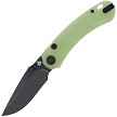 QSP Coyote Button Linerlock Pocket Knife Glow in the Dark - QS174B2 