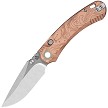 QSP Coyote Button Linerlock Pocket Knife Copper - QS174C1 