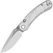 QSP Coyote Button Linerlock Pocket Knife Aluminum - QS174D1 