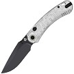 QSP Coyote Button Linerlock Pocket Knife Aluminum - QS174D2 