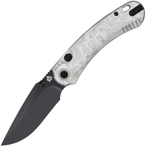 QSP Coyote Button Linerlock Pocket Knife Aluminum - QS174D2 