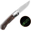 QSP Heron Slip Joint Pocket Knife Glow Orange - QS175D 
