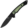 QSP Peregrine Linerlock Pocket Knife Black Glow - QS177A2 