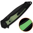 QSP Peregrine Linerlock Pocket Knife Black Glow - QS177A2 