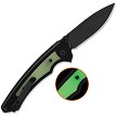 QSP Peregrine Linerlock Pocket Knife Black Glow - QS177A2 