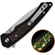 QSP Peregrine Linerlock Pocket Knife Orange Glow - QS177B1 