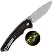 QSP Peregrine Linerlock Pocket Knife Orange Glow - QS177B1 
