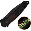 QSP Peregrine Linerlock Pocket Knife Orange Glow - QS177B2 