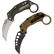 Reate EXO-K Button Lock Pocket Knife Green Stonewash - REA118 