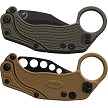 REA119 Reate EXO-K Button Lock Pocket Knife Green Black 