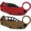 REA120 Reate EXO-K Button Lock Pocket Knife Red Black PV 