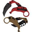 REA120 Reate EXO-K Button Lock Pocket Knife Red Black PV 