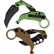 REA126 Reate EXO-K Button Lock Pocket Knife Oxidized Green 