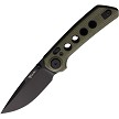 Reate PL-XT Pivot Lock Pocket Knife Green PVD - REA131 