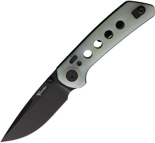 Reate PL-XT Pivot Lock Pocket Knife Jade PVD - REA135 