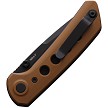 REA137 Reate PL-XT Pivot Lock Pocket Knife Tan PVD 