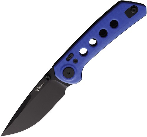 Reate PL-XT Pivot Lock Pocket Knife Blue PVD - REA142 