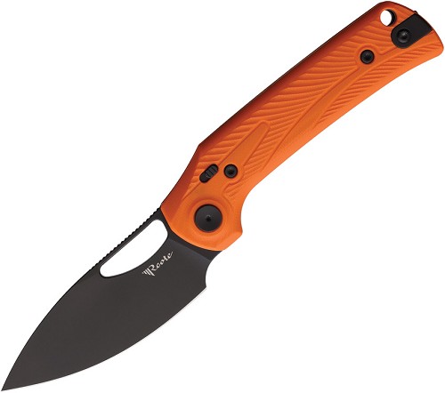 Reate PL-XE Lockblade Pocket Knife Orange G10 - REA174 