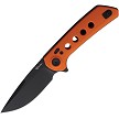 Reate Lockblade Pocket Knife Orange G10 Nitro V - REAPLXF6 