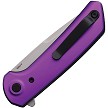 REAPLXFA5 Reate Lockblade Pocket Knife Purple Aluminum Nitro V 