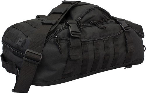 Red Rock Outdoor Gear Traveler Duffel Pack Black - RED80260BLK 