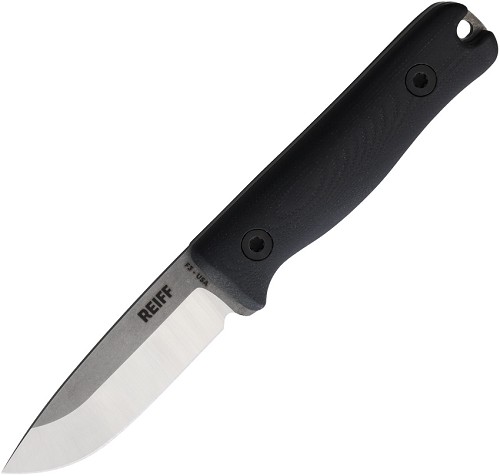 Reiff F3 EDC Fixed Blade Knife G10 - REKF311EODGBLKA 