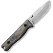 REKF32BCL Reiff F3 EDC Fixed Blade Knife Green Black Micarta 