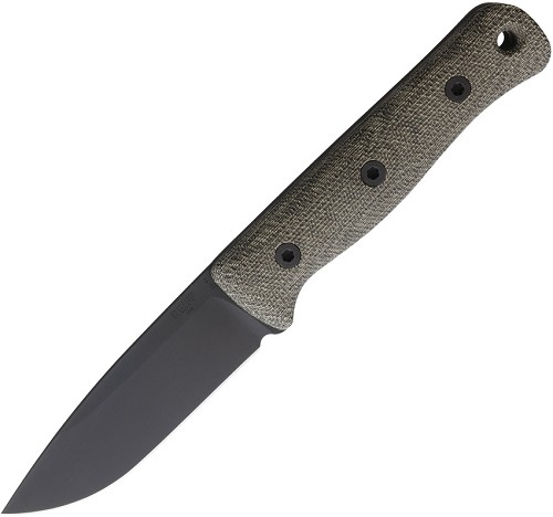 Reiff F4 Bushcraft Fixed Blade Knife Gen 2 DLC GCM - REKF401BGCMBLKA 