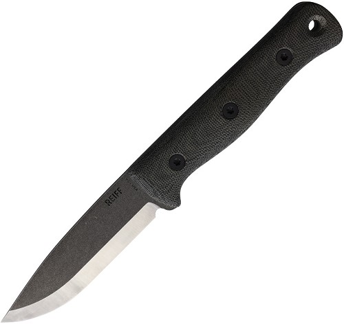 Reiff Knives F4 Scandi Bushcraft Knife - REKF4021BCMBRLR 