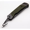 REVDUODGRN Revo Duo Linerlock Pocket Knife Drop Point OD Green 