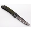 REVDUODGRN Revo Duo Linerlock Pocket Knife Drop Point OD Green 