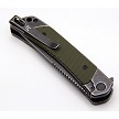 REVDUODGRN Revo Duo Linerlock Pocket Knife Drop Point OD Green 