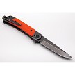 REVDUODORG Revo Duo Linerlock Pocket Knife Drop Point Orange 