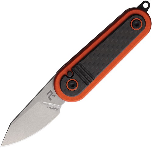 Revo Spirit Button Lock Pocket Knife Orange - REVSPRTOR 