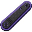 REVSPRTPR Revo Spirit Button Lock Pocket Knife Purple 