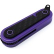 REVSPRTPR Revo Spirit Button Lock Pocket Knife Purple 