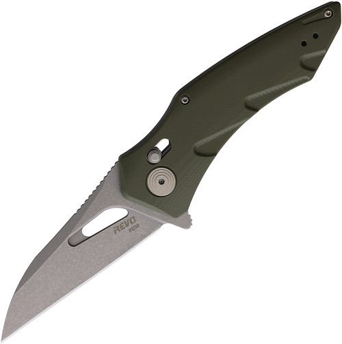 Revo Storm Crossbar Lock Pocket Knife Green - REVSTMWCGN 