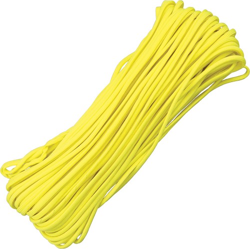 Parachute Cord Yellow 100 Ft - RG108H 