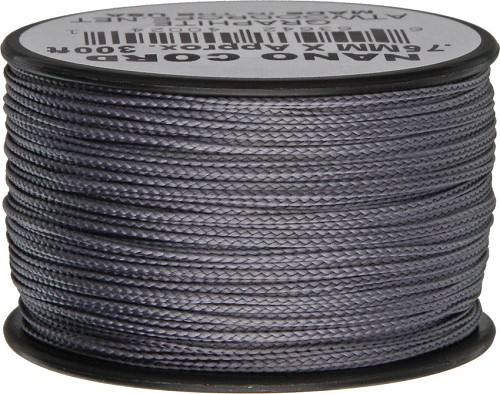 Parachute Cord Nano Cord Graphite - RG1147 