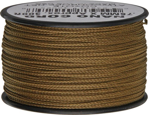 Parachute Cord Nano Cord Coyote - RG1148 