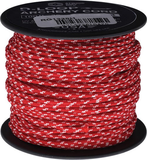 Atwood Rope MFG D-Loop Cord Red Glow - RG1328H 