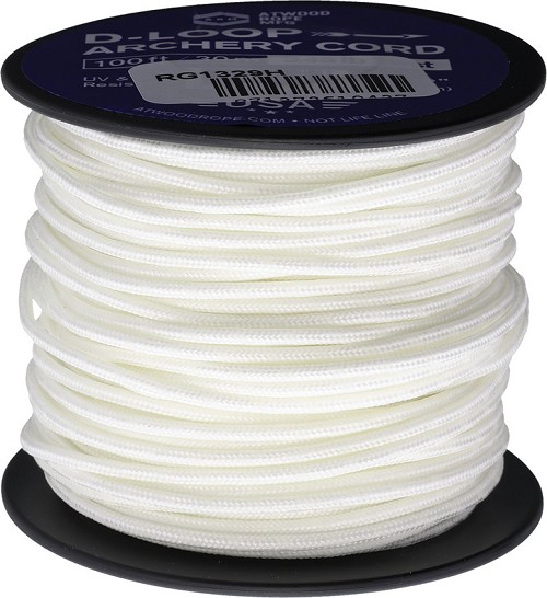 Atwood Rope MFG D-Loop Cord White Glow - RG1329H 